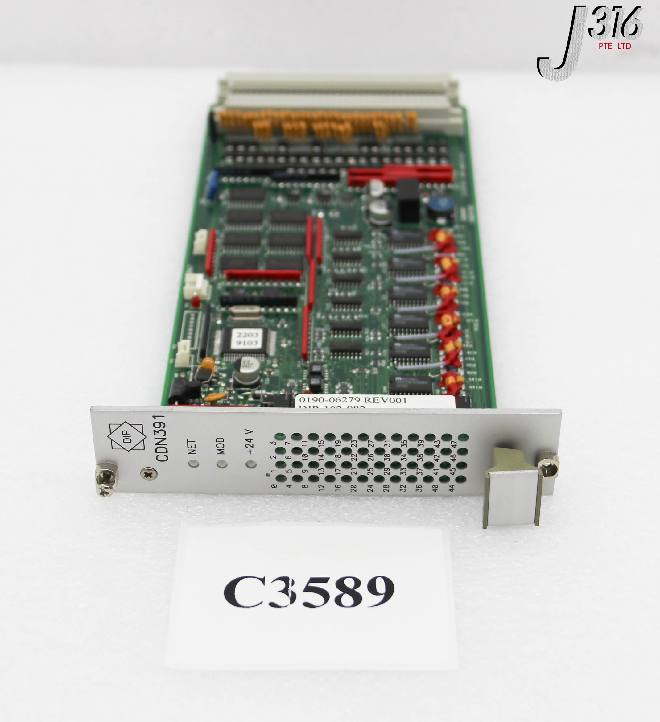 C3589 APPLIED MATERIALS PCB ASSY, DIGITAL DNET DIO 391-4, CDN391
